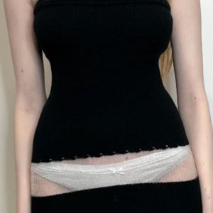 'PEEK-A-BOO DRESS'
