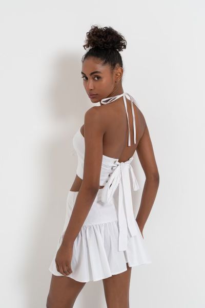 'BOW SKIRT SET'